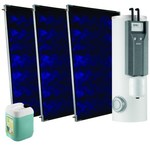 Zestaw solarny Inisol Uno SLIM 3K-7,5/BSL400 ze wsparciem hydraulicznym na dach płaski/taras
